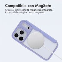 imoshion Bookcase trasparente con MagSafe Apple iPhone 18 Pro / 17 Pro - Lilla