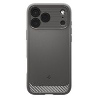 Spigen Cover Rugged Armor con MagSafe Apple iPhone 18 Pro / 17 Pro - Gray