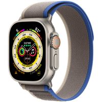 Apple Cinturino Trail Loop Apple Watch | 44/45/46/49 mm - Taglia M/L - Blue / Grey