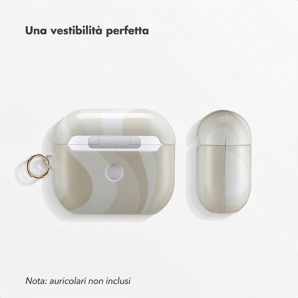 Selencia Cover Vivid  Apple Airpods 3 - Desert Waves Beige