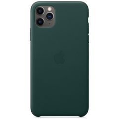 Apple Cover in Pelle iPhone 11 Pro Max - Forest Green