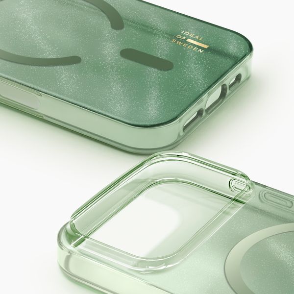 iDeal of Sweden Cover Trasparente con MagSafe Apple iPhone 17 Pro - Sage Green