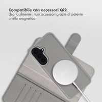 Selencia Libreria rimovibile Olyn con MagSafe Samsung Galaxy A57 (5G) - Grigio