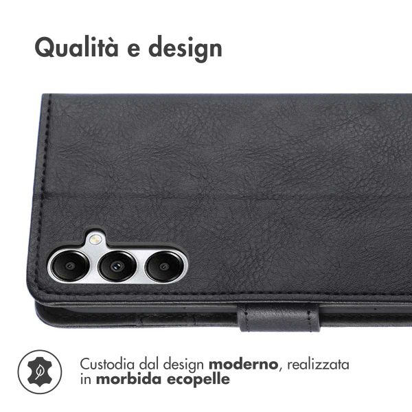 imoshion Cover a libro di Lusso Samsung Galaxy A26 - Nero