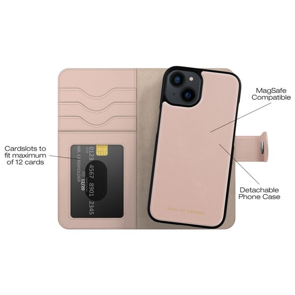iDeal of Sweden Portafoglio Magnetico Plus Apple iPhone 17e / 16e / 15 / 14 / 13 - Pink