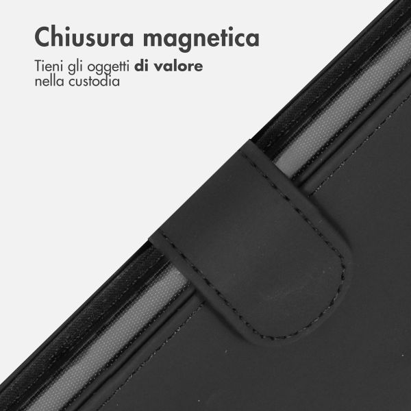 Accezz Cover a libro Portafoglio Samsung Galaxy A27 (5G) - Nero