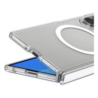 Spigen Cover posteriore Ultra Hybrid Pro MagFit Samsung Galaxy Z Fold 8 Ultra - Clear / White