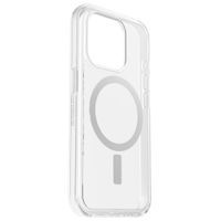 OtterBox Cover Posteriore Trasparente Symmetry con MagSafe Apple iPhone 15 Pro - Trasparente