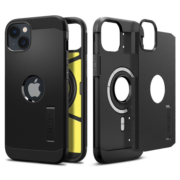 Spigen Cover Posteriore Corazzata Tough con MagSafe Apple iPhone 14 - Nero