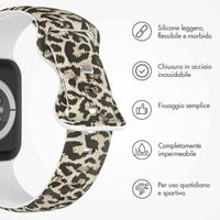 imoshion Cinturino in silicone⁺ Apple Watch | 44/45/46/49 mm - Leopard