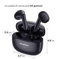 imoshion Aura Earbuds - Auricolari wireless - Auricolari Bluetooth wireless - Nero
