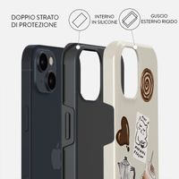 Burga Cover Posteriore Resistente con MagSafe Apple iPhone 14 - Oat Milk Please