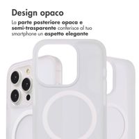 imoshion Cover posteriore Color Guard con MagSafe Apple iPhone 15 Pro - Bianco