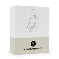 Selencia Cuffie wireless Urban Play - Cancellazione attiva del rumore (ANC) - Con cover - Melody Mist