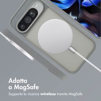 imoshion Cover posteriore Color Guard con MagSafe Google Pixel 9 / 9 Pro / 10 / 10 Pro - Grigio