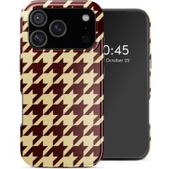 Selencia Cover posteriore Vivid con MagSafe Apple iPhone 17 Pro - Pied-de-Poule