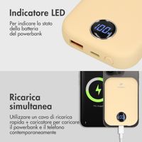 imoshion Powerbank Magnetic 10.000 mAh - Powerbank wireless - Giallo