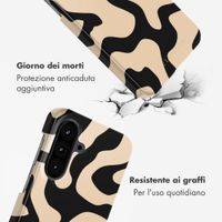 Selencia Cover Posteriore Vivid Samsung Galaxy A57 (5G) - Art Wave Black