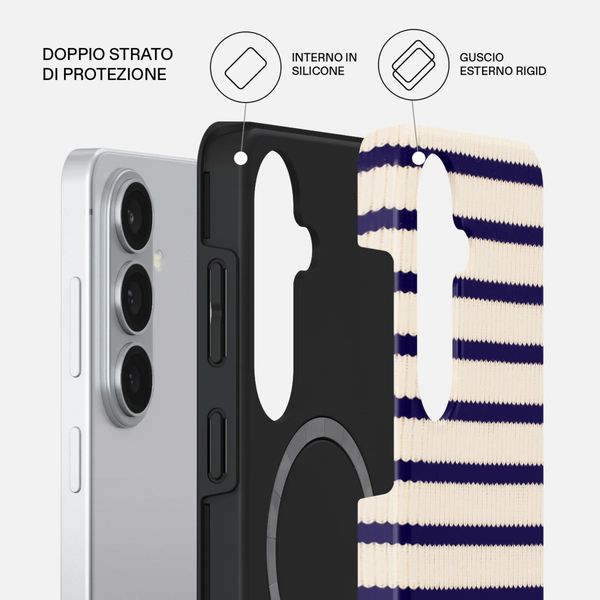 Burga Cover Posteriore Resistente con MagSafe Samsung Galaxy S26 - Old Money