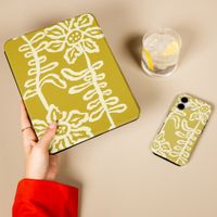Selencia Cover per tablet Vivid Apple iPad 11 (2025) 11 pollici A16 / iPad 10 (2022) 10.9 pollici - Chalky Bloom