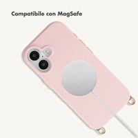 Selencia Cover posteriore Rivièra con MagSafe con ganci rimovibili Apple iPhone 17 - Sorbet Pink