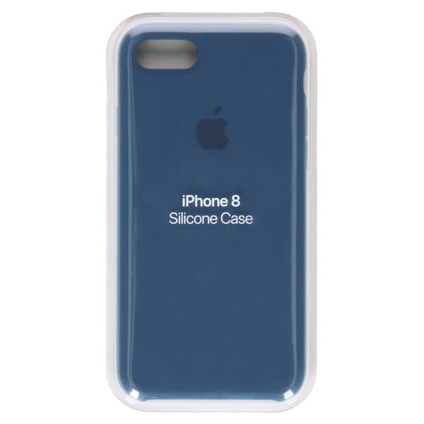 Apple Cover in Silicone Apple iPhone SE (2022 / 2020) / 8 / 7 - Blue Cobalt