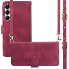 imoshion Cover a libro con Cordino Samsung Galaxy A55 - Rosso