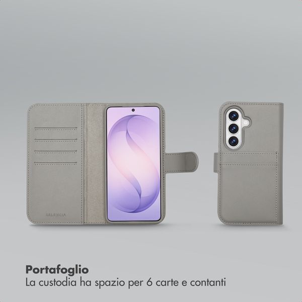Selencia Libreria rimovibile Olyn con MagSafe Samsung Galaxy S26 - Grigio