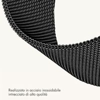imoshion Cinturino milanese magnetico Samsung Galaxy Watch Ultra 2 (2026) / Ultra (2024/2025) - Nero