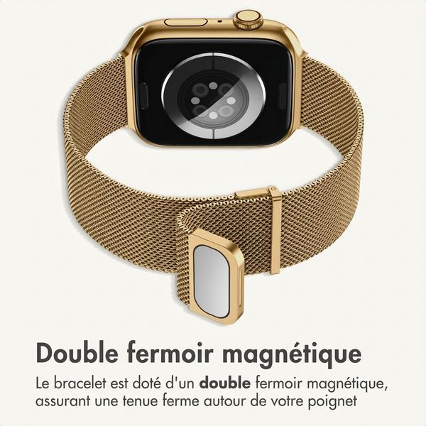 imoshion Milanees magnetisch bandje Apple Watch | 38/40/41/42 mm - Goud