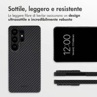Accezz Cover MagSafe Kevlar® Samsung Galaxy S26 Ultra - Nero