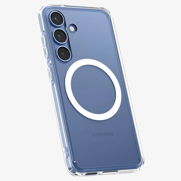 Spigen Cover Posteriore Ultra Ibrida con MagSafe Samsung Galaxy S25 Plus - Trasparente