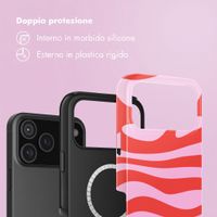 Selencia Cover posteriore Vivid con MagSafe Apple iPhone 18 Pro Max / 17 Pro Max - Dream Swirl Pink