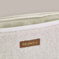 Selencia Cover Teddy per laptop 13-14 pollici - Laptopsleeve - Latte
