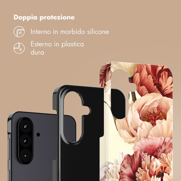 Selencia Cover Posteriore Vivid Samsung Galaxy A57 (5G) - Vintage Peony
