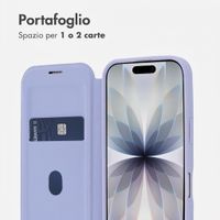 imoshion Bookcase trasparente con MagSafe Apple iPhone 17 - Lilla