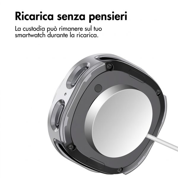 imoshion Cover rigida integrale Samsung Galaxy Watch 8 (44 mm) - Argento