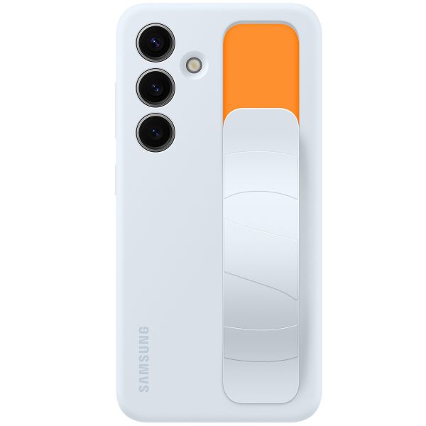Samsung Cover Originale con Supporto a Impugnatura Samsung Galaxy S24 - Light Blue