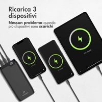 imoshion Powerbank - 20.000 mAh - Quick Charge e Power Delivery - Nero