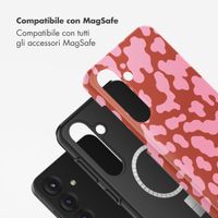 Selencia Cover posteriore Vivid con MagSafe Samsung Galaxy S25 - Moo’d Blush Pink