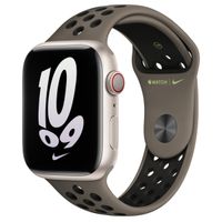 Apple Cinturino Nike Sport Apple Watch | 44/45/46/49 mm - Taglia S/M/L - Olive Grey / Black