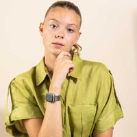 Selencia Cinturino Drago in acciaio Apple Watch | 38/40/41/42 mm - Argento