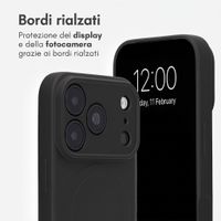 imoshion Cover Posteriore Colorata con MagSafe Apple iPhone 18 Pro / 17 Pro - Nero