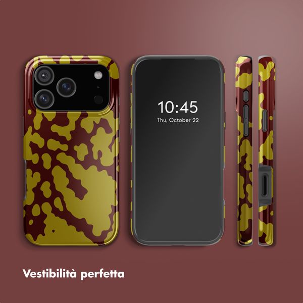 Selencia Cover posteriore Vivid con MagSafe Apple iPhone 17 Pro Max - Moo'd Olive Dust