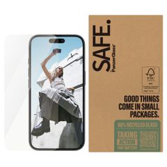 SAFE by PanzerGlass Protezione schermo Ultra Wide-Fit in confezione originale Apple iPhone 16 / 15