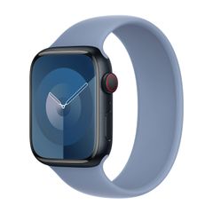 Apple Cinturino Solo Loop Apple Watch | 38/40/41/42 mm - Taglia 5 - Winter Blue