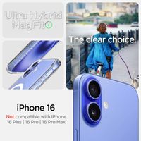 Spigen Cover Posteriore Ultra Ibrida con MagSafe Apple iPhone 16 - White