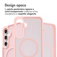 imoshion Cover posteriore Color Guard con MagSafe Samsung Galaxy S24 FE - Rosa chiaro