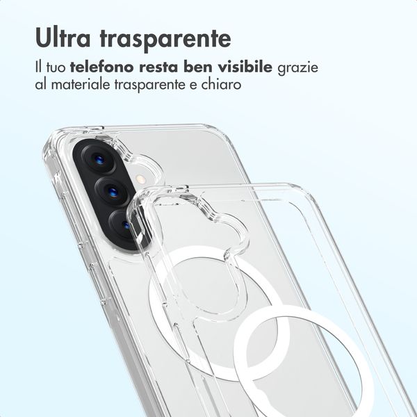 Accezz Cover posteriore Xtreme Impact con MagSafe Samsung Galaxy A57 (5G) - Trasparente