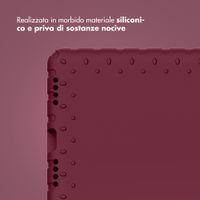 imoshion Cover Posteriore Kidsproof con Maniglia Apple iPad 11 (2025) 11 pollici A16 / iPad 10 (2022) 10.9 pollici - Velvet Plum